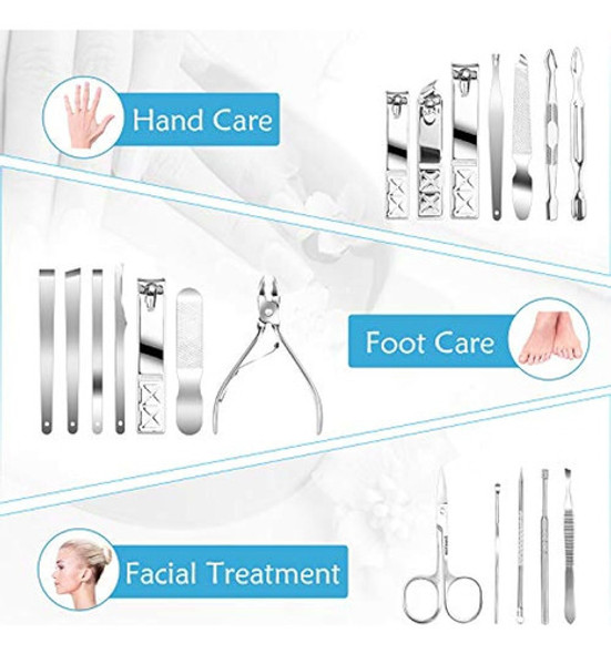 Set De Pedicura Manicura Teamkio Set De Limpieza De Uñas Set 0