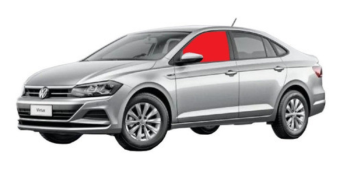 Vidrio Puerta Vw Virtus 2018 En Adelante Delantero Izquierdo 0