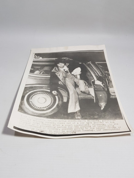 Antigua Radio Foto Rollingstones Keith Richards Mag 60491 0