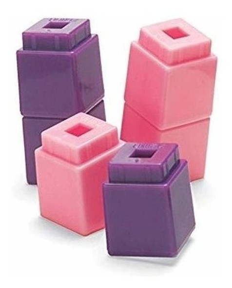 Recursos Educativos De Didax 186672 Unifix Cubes Pink (bolsa 0