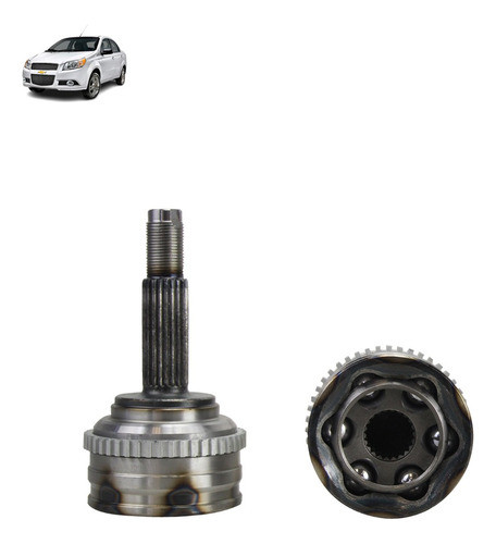 Homocinética Rueda Con Abs Chevrolet Aveo G2 / G3 2007-2017 0