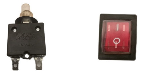 Boton Termico / Tecla On-off Tablero Rotorpump 0,5 H.p-4 Amp 0