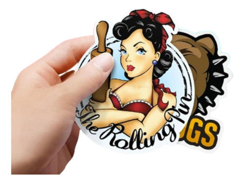 900 Stickers 3 Cm Etiquetas Adhesivas Troqueladas En Vinilo 0