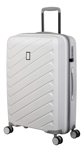 It Equipaje Influyente Rueda Giratoria Rígida, Blanca, Media 0