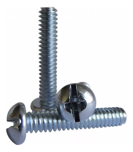 Tornillo Cabeza Tanque 1/4 X 3/4 Cincado X 500 Unidades 0