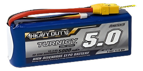 Heavy Duty De Rc Turnigy 5000mah 3s 60c Lipo Pack W/xt-90 0
