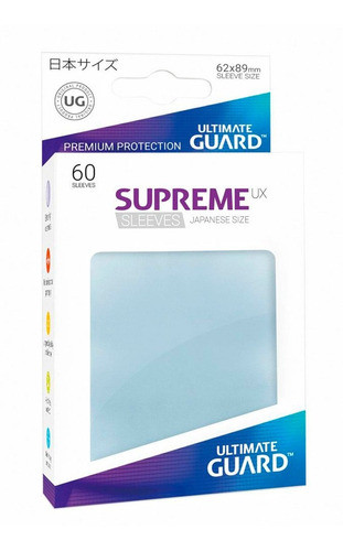 Protectores Ultimate Guard Supreme Small Transparentes 60 Un 0