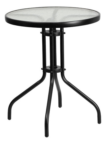 Juego De Jardin O Balcón Mesa De Vidrio + 2 Sillas De Rattán 1