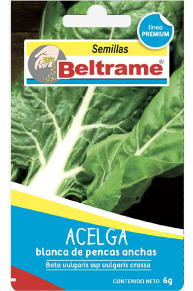 Semillas De Acelga Para Huerta-cultivo Beltrame En Sobre 0
