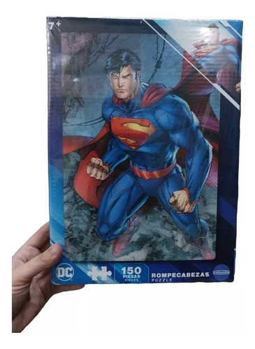 Puzzle 150 Piezas Dc Superman Vulcanita Nuevo Original 0