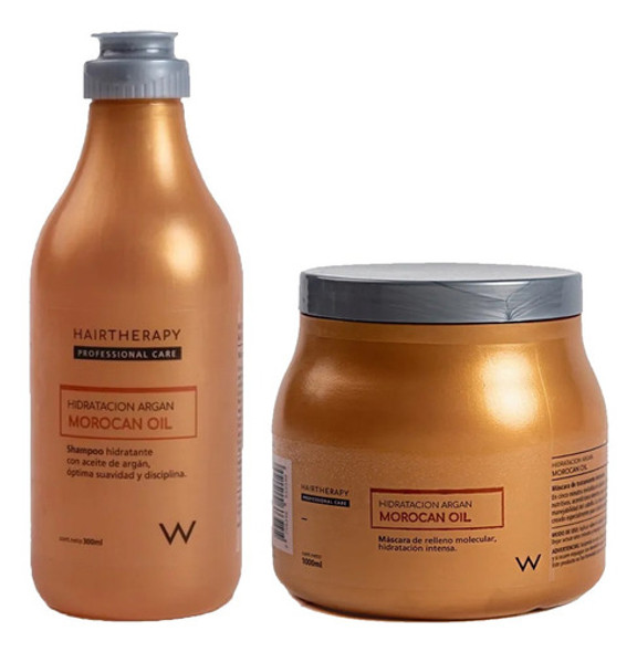 Combo Hair Therapy Morocan Oil Shamp + Másc X300ml 0