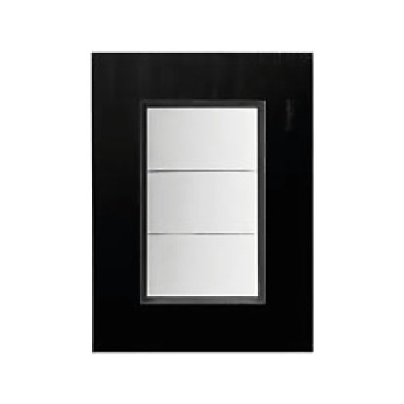 Plaqueta Negro Anodizado 3m C/bastidor En Blister 0