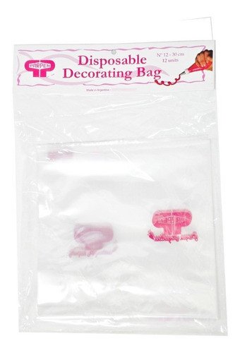 Pack 12 Mangas Descartables Nro 12 Parpen 30cm 1