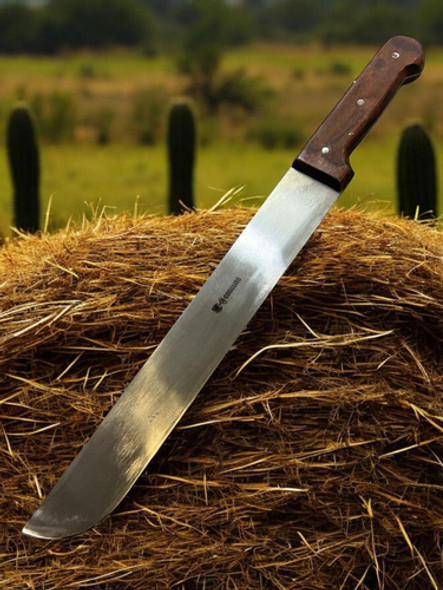 Machete Coqueiro Hoja 33cm Carbono Desmalezar Podar Cortar 1