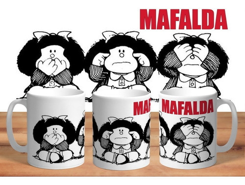 Taza De Plastico Mafalda De La Sabiduria 1