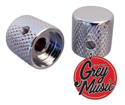 Perilla Metalica Cool Parts Pkm03 Alta Potenciometro Cromad 1