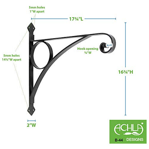 Achla Designs Corona Soporte De Pared Gancho Pequeño B44 1