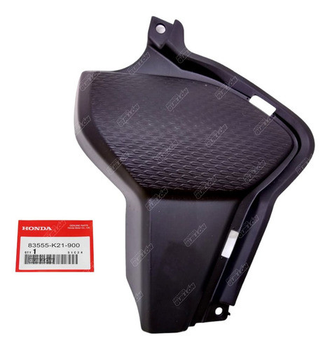 Cacha Tapa Lateral Honda Invicta Original Izquierda P1 0
