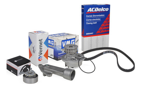 Kit Distribucion Chevrolet Corsa 1.4 1.6 C/bomba/termostato 0