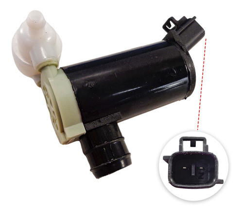 Bomba Lavaparabrisa C/limpia Luneta Honda Crv Hrv (c) 0