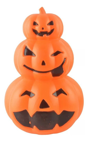 Veladora Calabaza 23 Cm Halloween Fiesta Decoración Ltf Shop 0