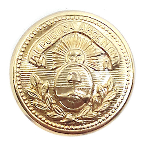 Botón Patrio Para Saco De Gala 22mm Grande 0