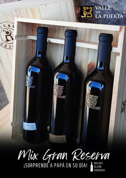 Vino Bodega Valle De La Puerta. Gran Reserva  X 3 Und 0