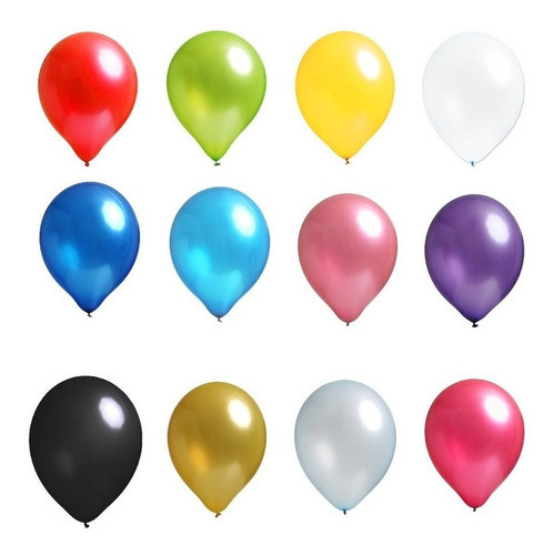 Globos Latex Perlado 12 Pulgadas Pack X 25 Unidades Oferta 0