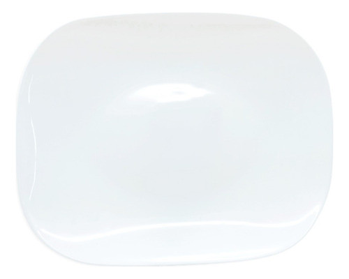 Fuente Bandeja Rectangular Vidrio Opal 35cm Carol Cocina Zt 0