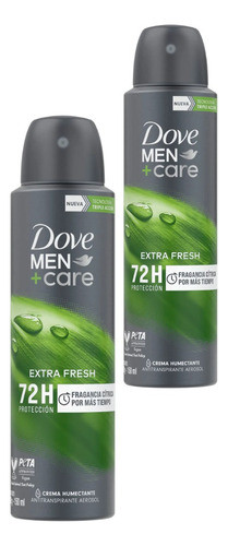 Kit X2 Desodorante Dove Men + Care Extra Fresh 72h 0
