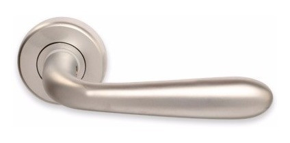 Manija Puerta Picaporte Doble Balancin Beta Bronce 1