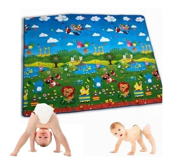 Alfombra Antigolpes Infantil Gateo Para Bebes 200x180 0