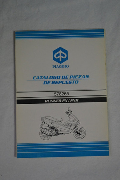 Catalogo De Partes Piaggio Runner Fx Fxr 578265 Allsales 0
