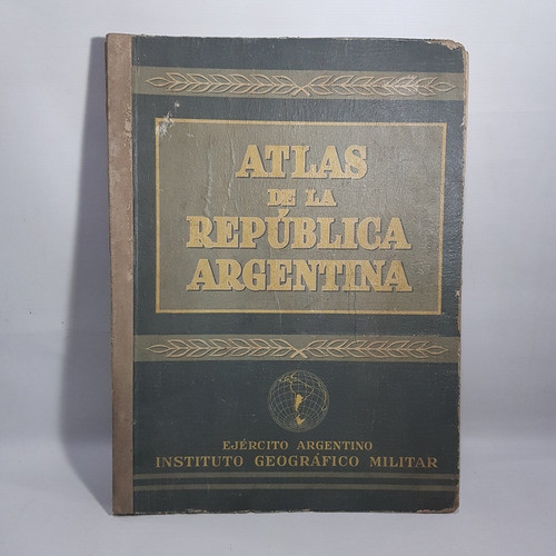 Antiguo Atlas Rep Arg Ejército Inst Geográfico Mag 62047 0