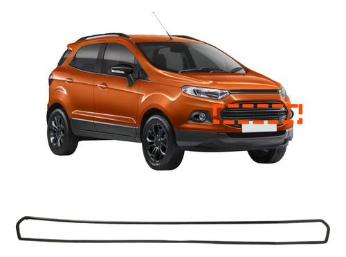 Marco De Parrilla Ford Ecosport 12/17 Gris Oscuro Central C 0