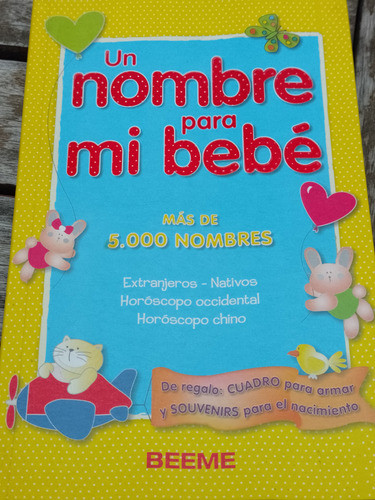 Libro Beeme Un Nombre Para Mí Bebé. 0