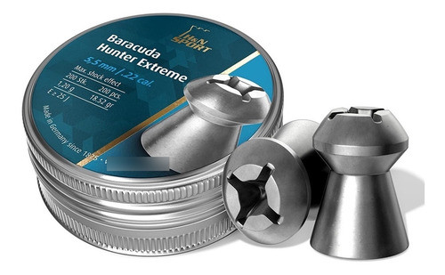 Chumbo Hyn Baracuda Hollow Hunter Extreme 5.5mm X 200  Caza 0