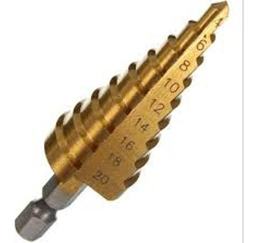 Mecha Escalonada Hss - Titanio De 4 - 20 Mm Acero-bronce S. 0