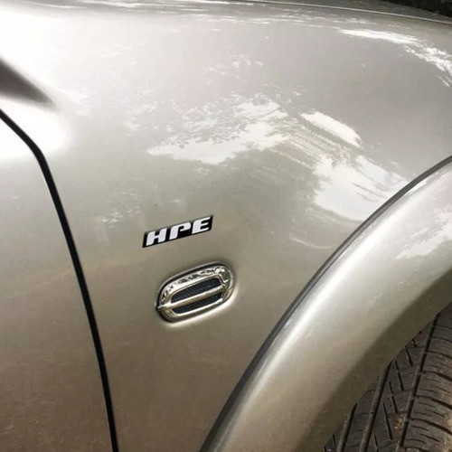 Kit 3 Emblemas Mitsubishi L200  Hpe Adhesivos Resinados 1