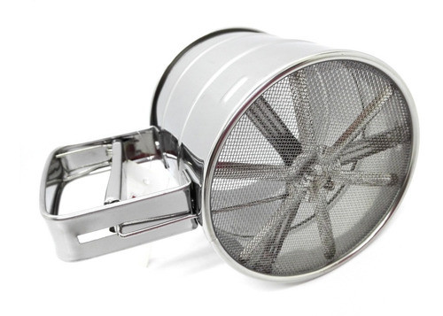 Tamizador Cernidor Tamiz Harina Acero Inoxidable Repostería 0