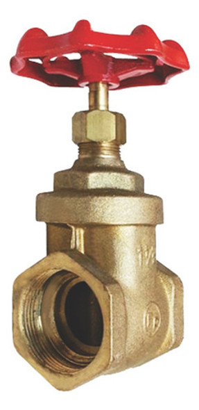 Válvula Esclusa Valforte Paso Total 1/2 Pulgada Combo X 4 0