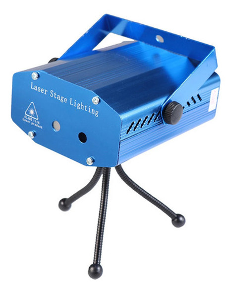 Mini Proyector Lluvia Luz Láser +trípode Iluminación Fiestas 0