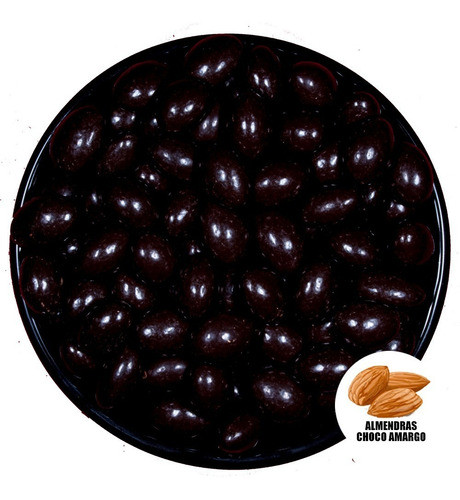 Almendras Bañadas Chocolate Semi Amargo 70% 1kg | Sir Neko 0