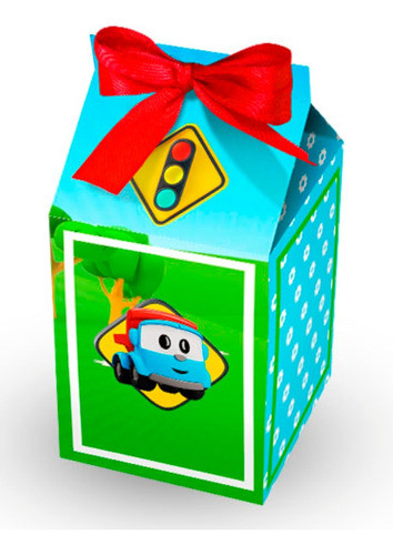 10 Cajitas Milk Box De Leo El Camión 0