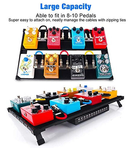 Tablero De Pedal De Guitarra Vangoa, Aleación De Aluminio Ul 1