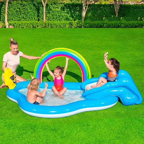 Play Center Bestway Inflable 53092 2,57x1,45x91 Cm Tobogán 1