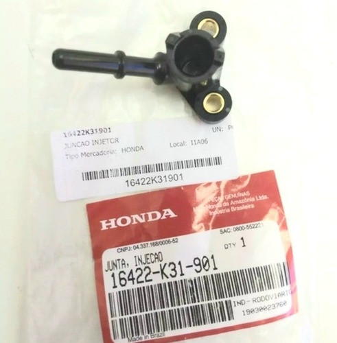 Union Inyector Cuerpo Mariposa Honda Cb 250 Orig Genamax 0
