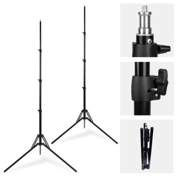 U.s. 2 X 185 Cm 6' Inversa Plegable Soporte Ligero Fr Foto S 0