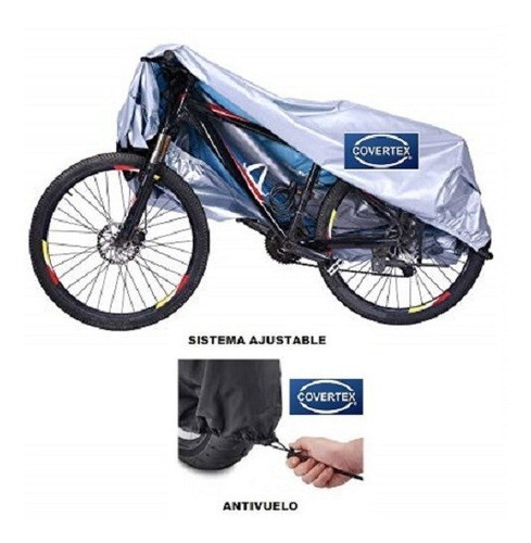 Funda Para Bicicleta Cubre Bici Impermeable + Soga Ajuste 1