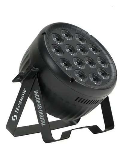 Nebula Flat 210 Par Led 14 Leds Rgbw 15w 4 En 1 Dmx Tecshow 0